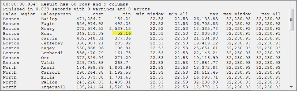 Dive using Min/Max cPlan